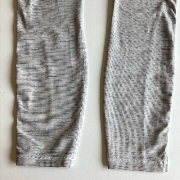 Lululemon Grey White High Rise Leggings size 4 - Picture 2 of 12